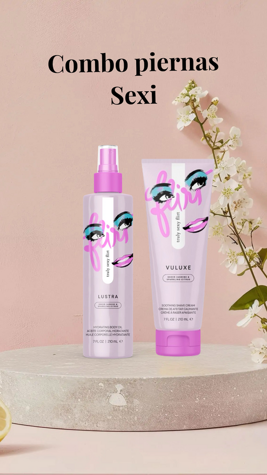 Combo piernas sexi ,Hydrating Body Oil-Crema de afeitar